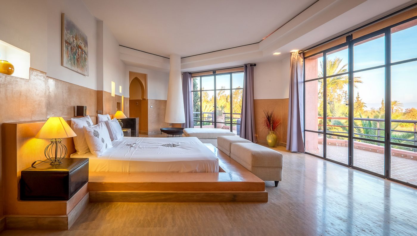 Villa maison d'hôtes à Marrakech chambre